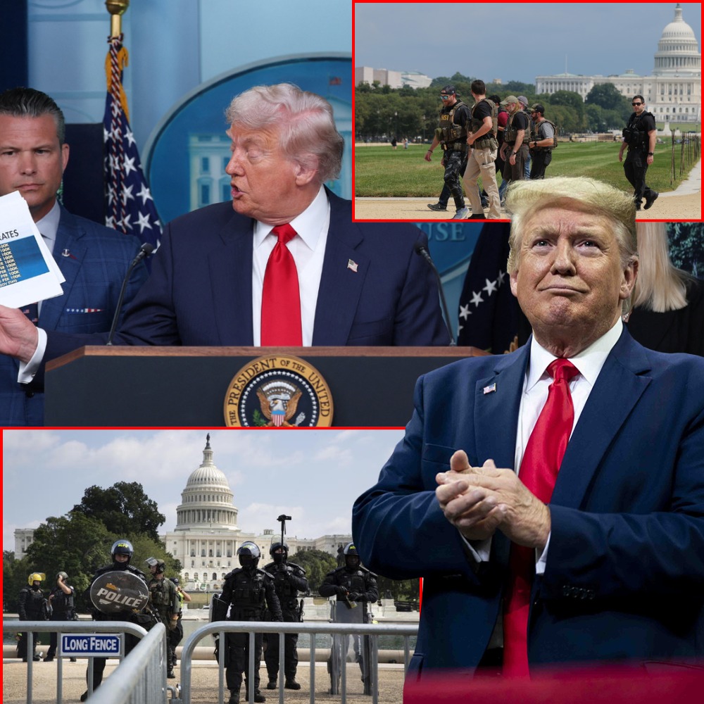 Trump’s crime crackdown in Washington, D.C., ramps up, resulting in hundreds of ar*ests.