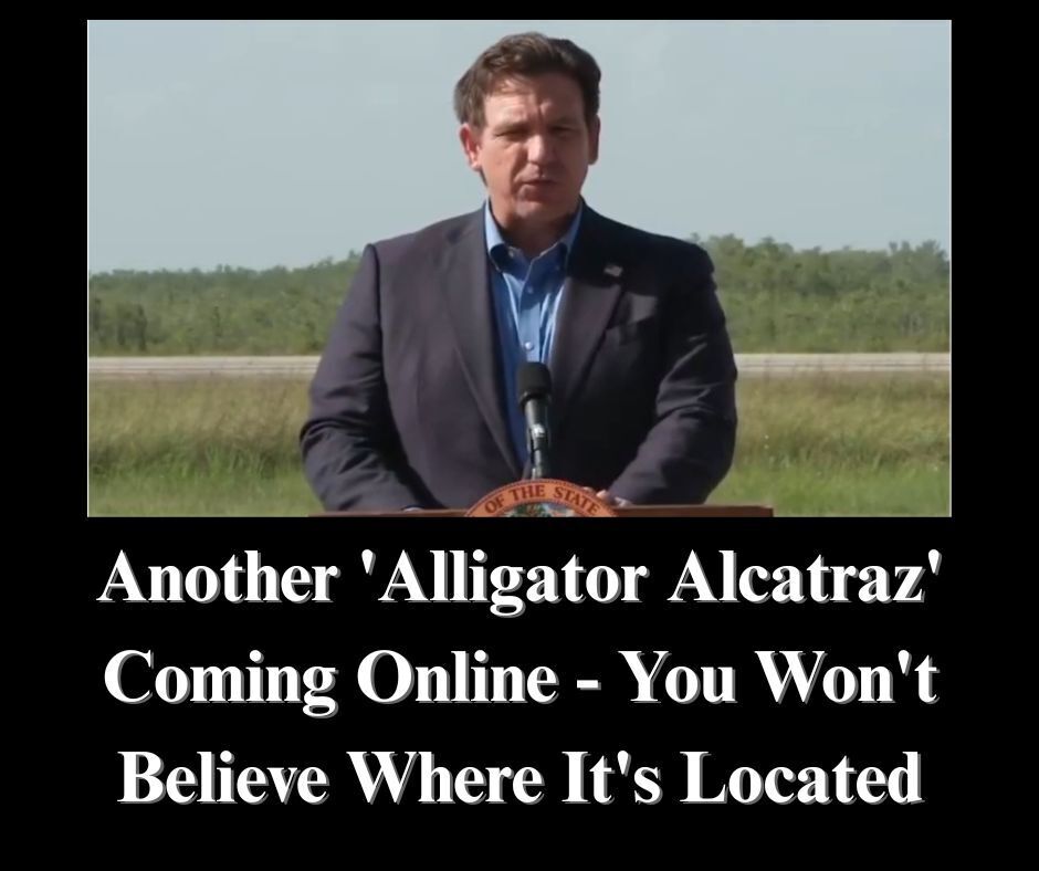 Another GOP-Controlled State Launching ‘Alligator Alcatraz’ for Illegal Migrants