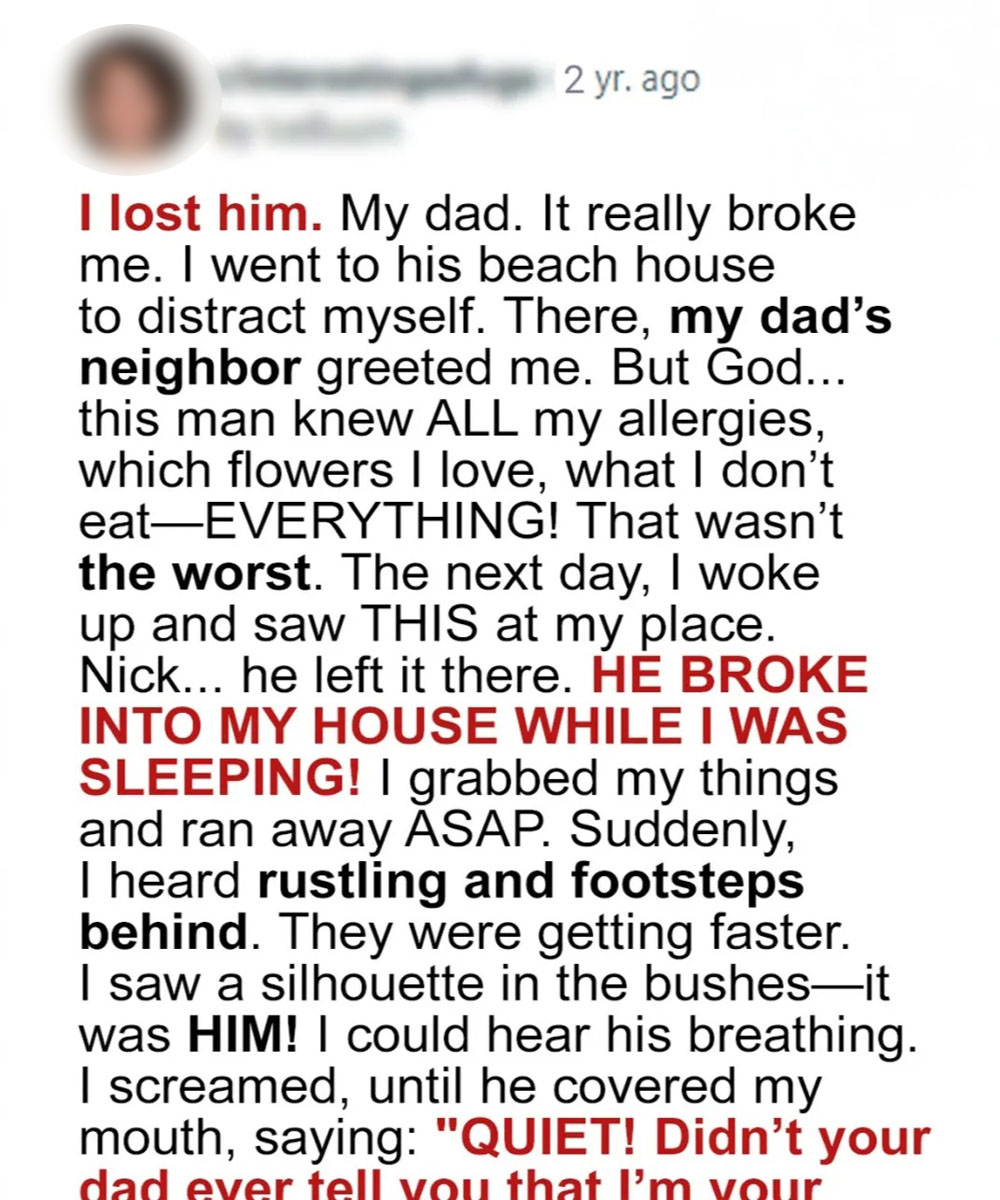 I Escaped to Grieve My Father — But the Man at the Beach House Knew Secrets He Shouldn’t