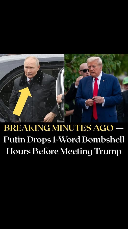 Putin Drops 1-Word Response Day Before High-Stakes Trump Meeting