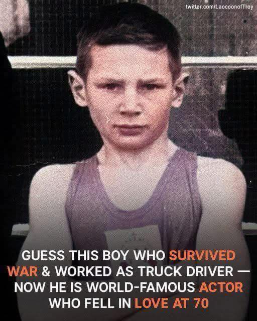 This child survived war and worked as a forklift truck driver. Now he is world-famous actor and lives his best life at the age of 70…