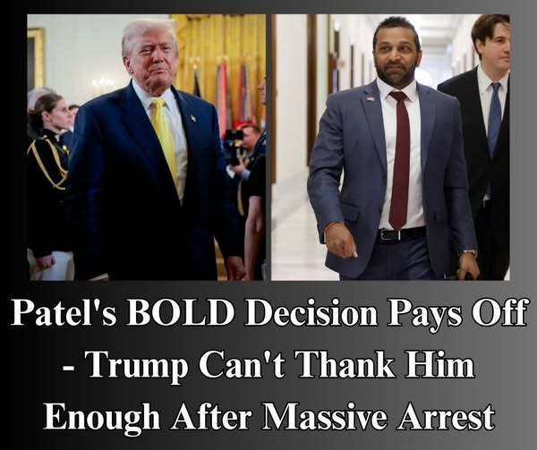 Patel Celebrates 200 Days Of FBI Arrests, Drug Seizures, And Child Rescues