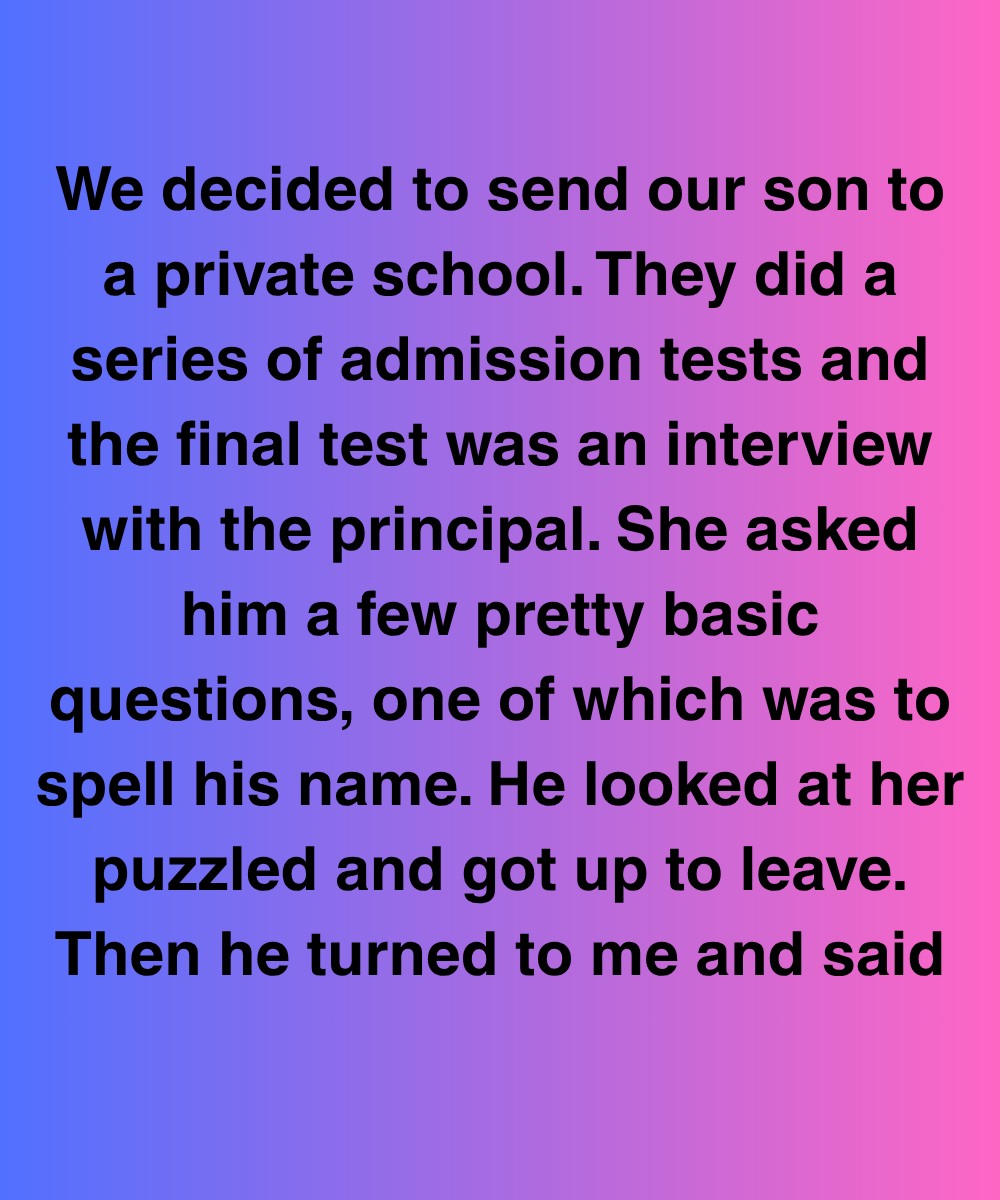 We Sent Our Son To A Fancy Private School—But He Exposed Something We Never Saw Coming