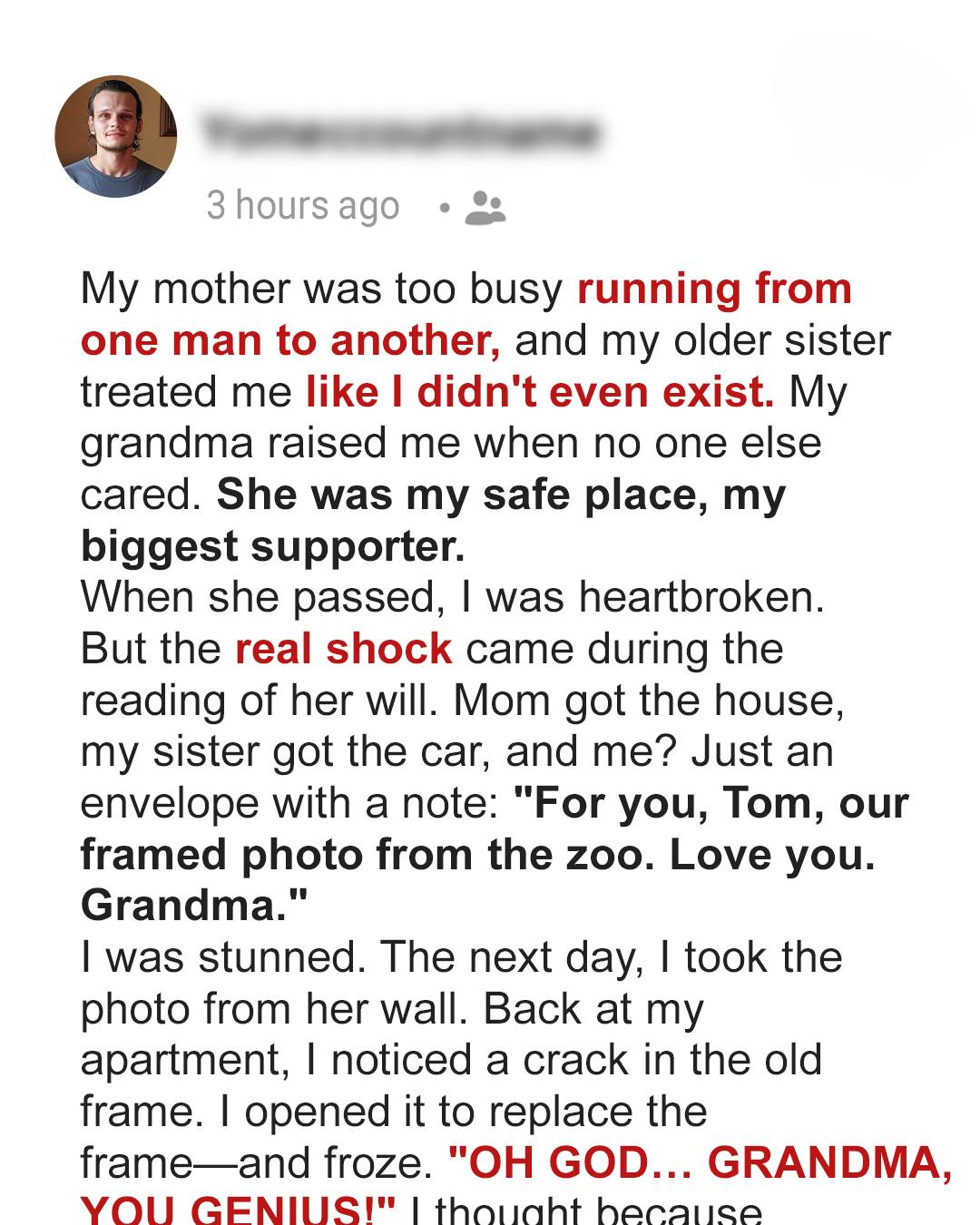 The Photo Grandma Left Behind That Changed My Life