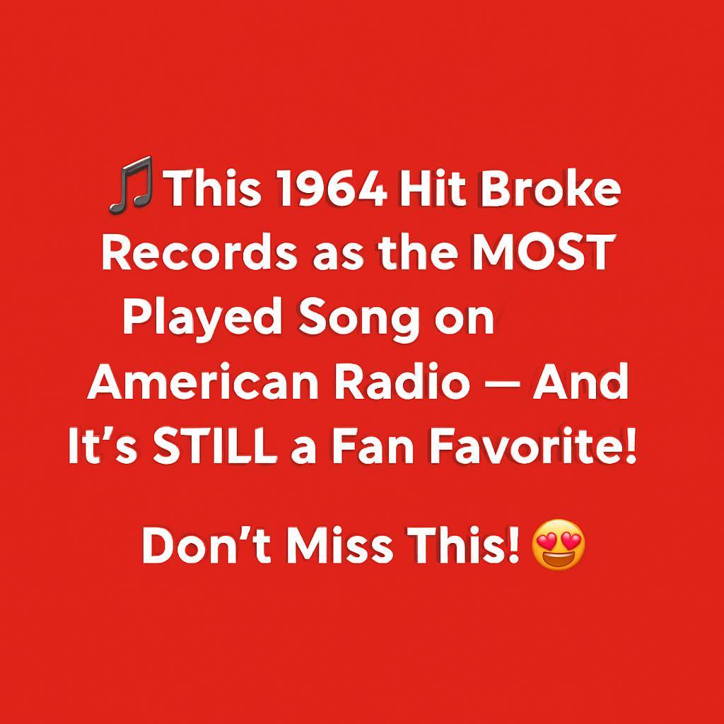 This song was recorded in 1955, today it is considered as one of the best songs ever! Watch the video in the first comment…When Righteous Brothers covered it a decade later? WOW!Watch below