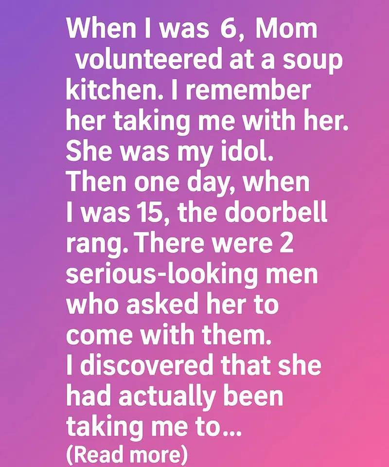 The Secret Behind the Soup Kitchen: My Mom’s Hidden Mission