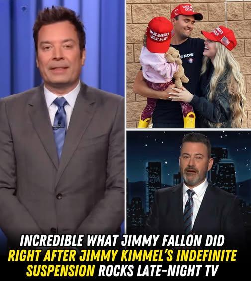 What Jimmy Fallon did immediately after Jimmy Kimmel suspension rocks late-night TV