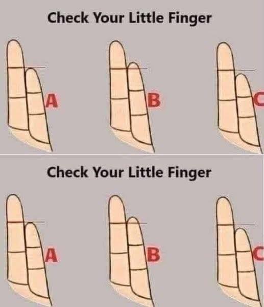 Your little finger reveals beautiful things about your personality