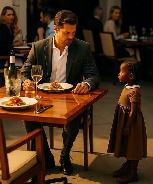 Can I Eat with you the Homeless girl asked the millionaire his response leave everyone in tears!