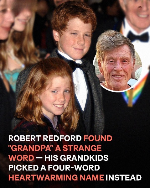Grandchildren Honor Robert Redford with Rare Family Photos