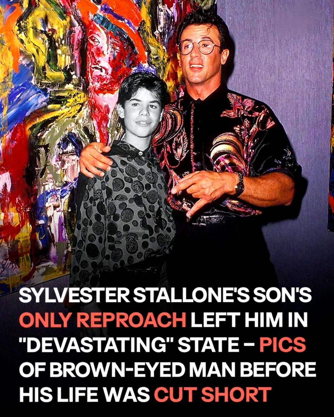 Sylvester Stallone’s Son, Sage Stallone