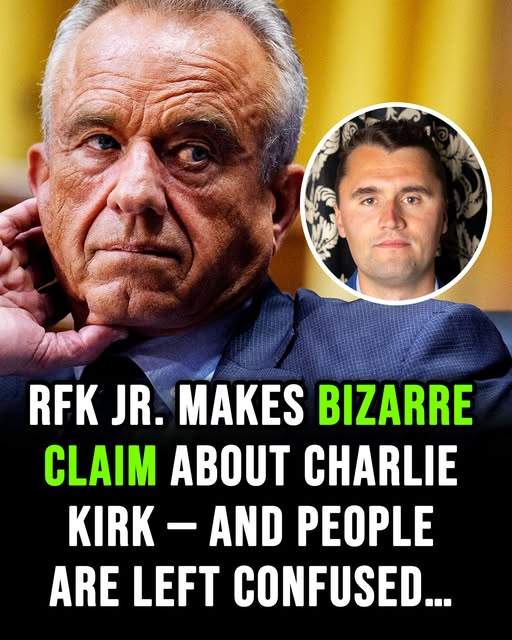 RFK Jr. makes bizarre Charlie Kirk claim during memorial service