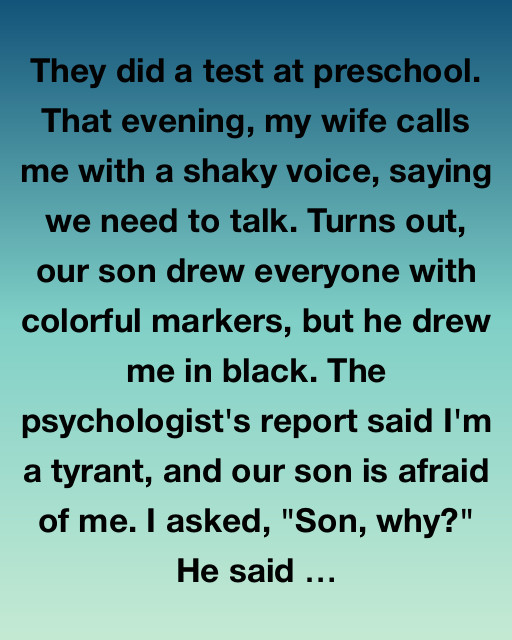 Why Did You Draw Me In Black, Son?