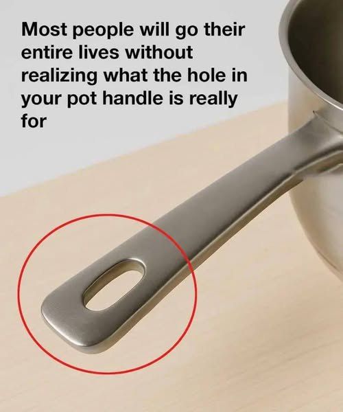 The Secret Purpose Behind the Hole in Your Pot Handle (It’s More Useful Than You Think)