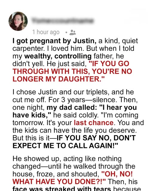 My Father Said He’d Disown Me Over My Pregnancy—Then He Came Back And Saw What We Built