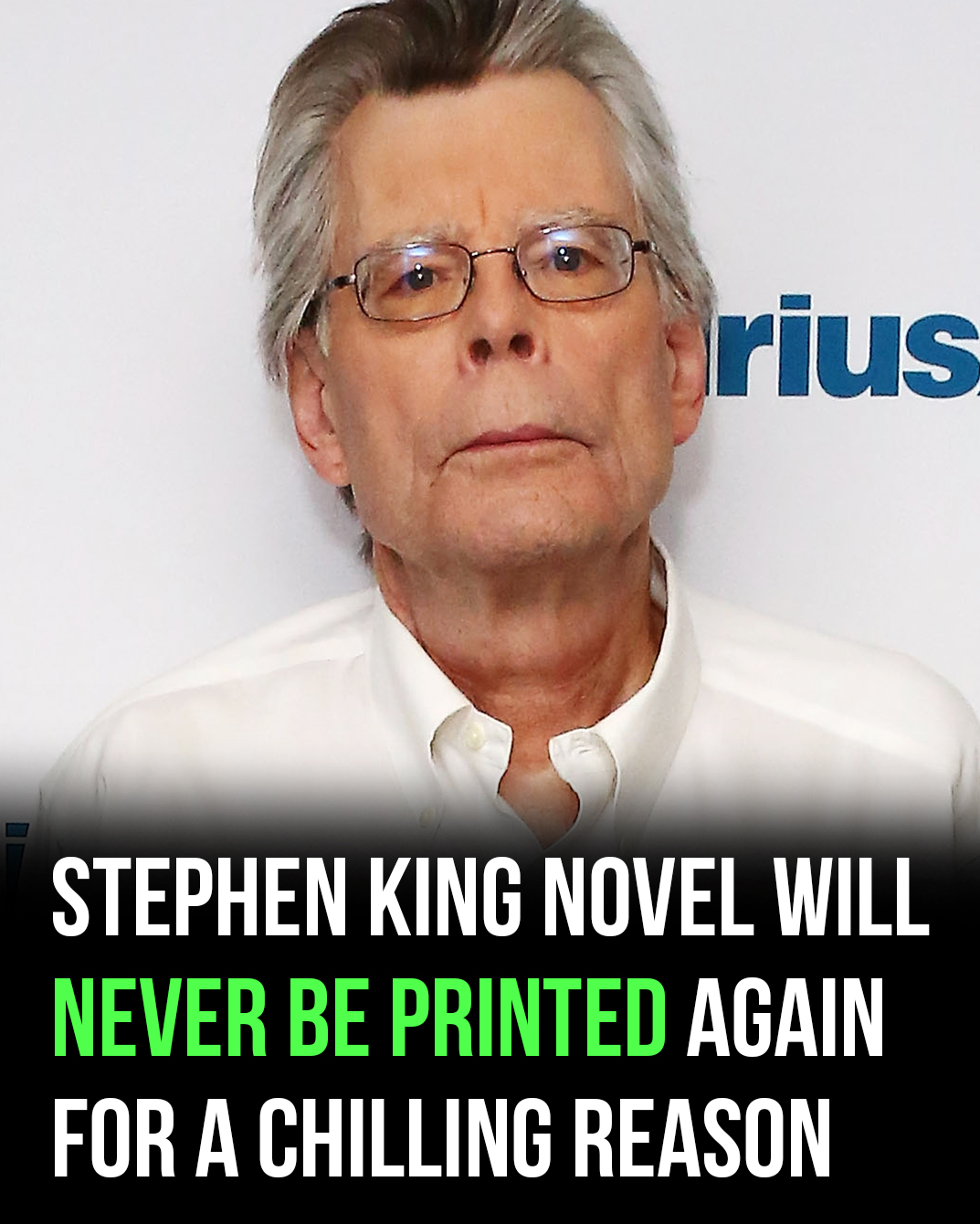 Stephen King novel will never be printed again for one chilling reason