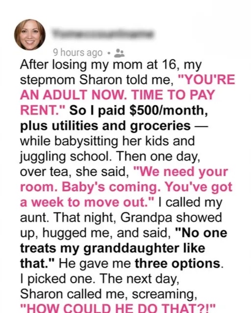 “Kicked Out by My Stepmom, Saved by Grandpa’s Love”