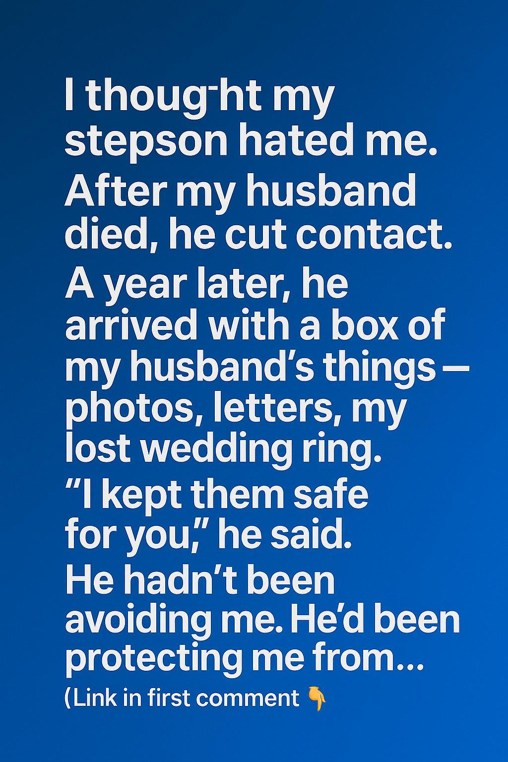 The Box of Secrets: What My Stepson Protected Me From