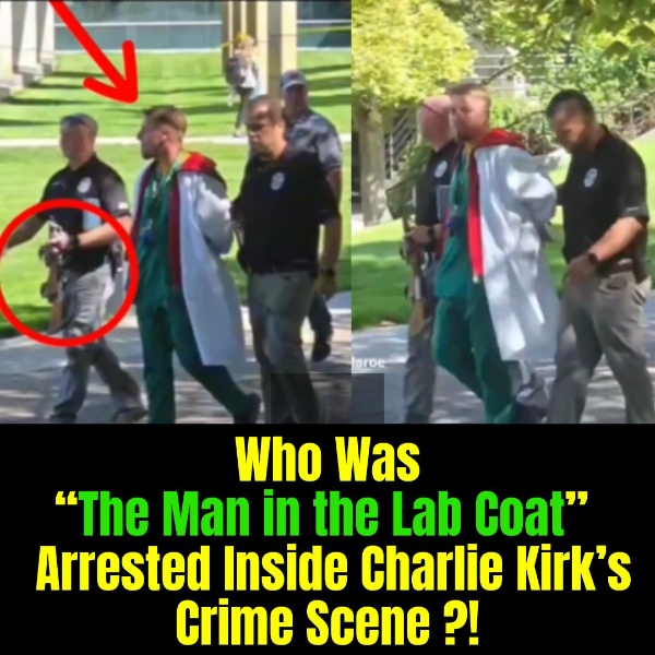 Who Was the Man in the Lab Coat at the UVU Crime Scene?