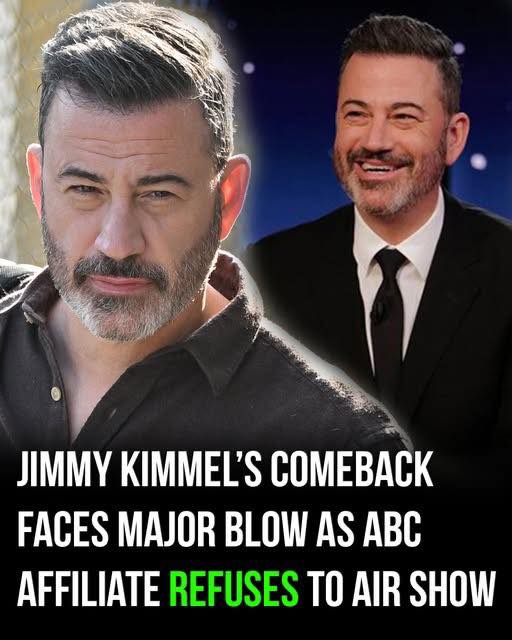 Jimmy Kimmel’s comeback faces major blow as ABC affiliate refuses to air show
