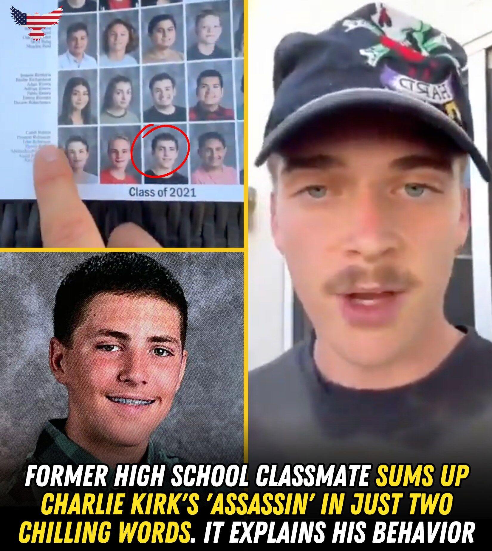 Ex-classmate describes Charlie Kirk suspect using two words – It explains his behavior
