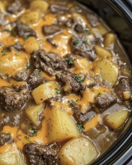 Old-Fashioned Amish Beef and Potato Casserole