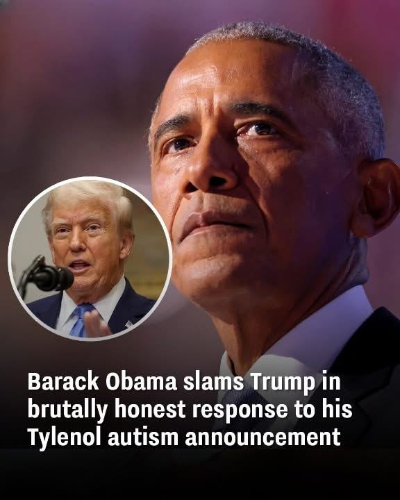 Barack Obama slams Trump in brutally honest response to his Tylenol autism announcement