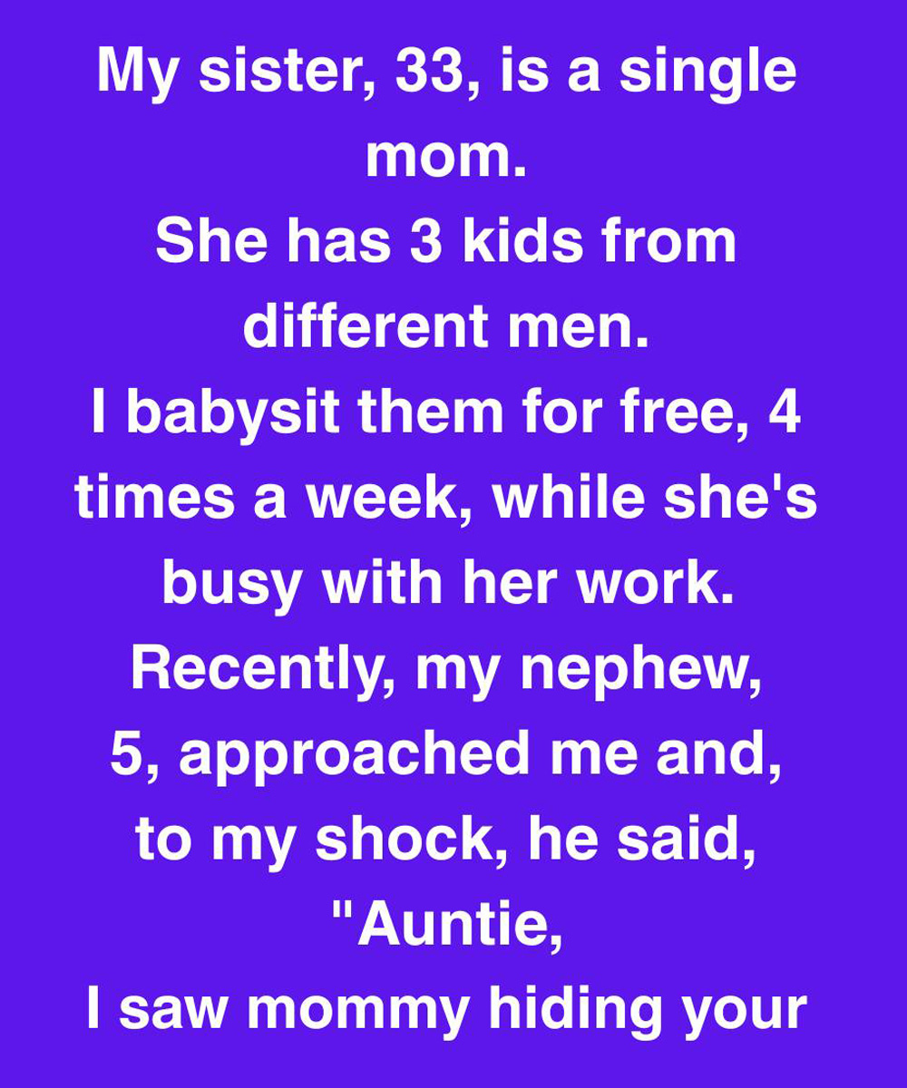 My Nephew’s Innocent Words Uncovered a Family Secret I Never Expected