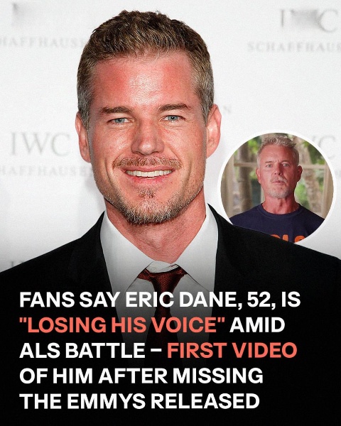 After missing the 2025 Emmys, 52-year-old Eric Dane posts a video
