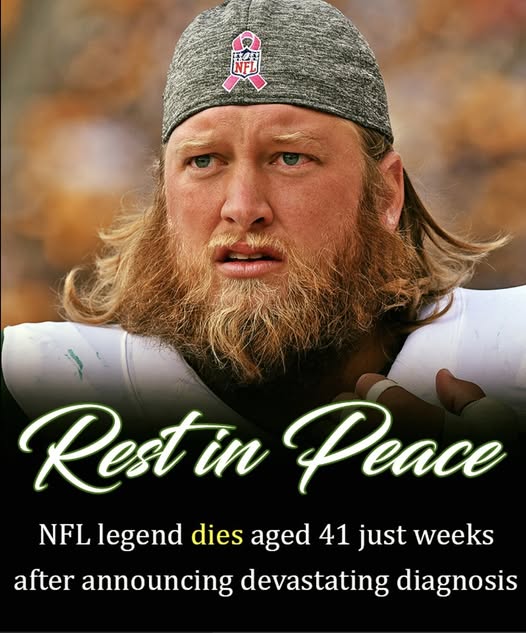 NFL legend dies aged 41 – just weeks after announcing devastating diagnosis