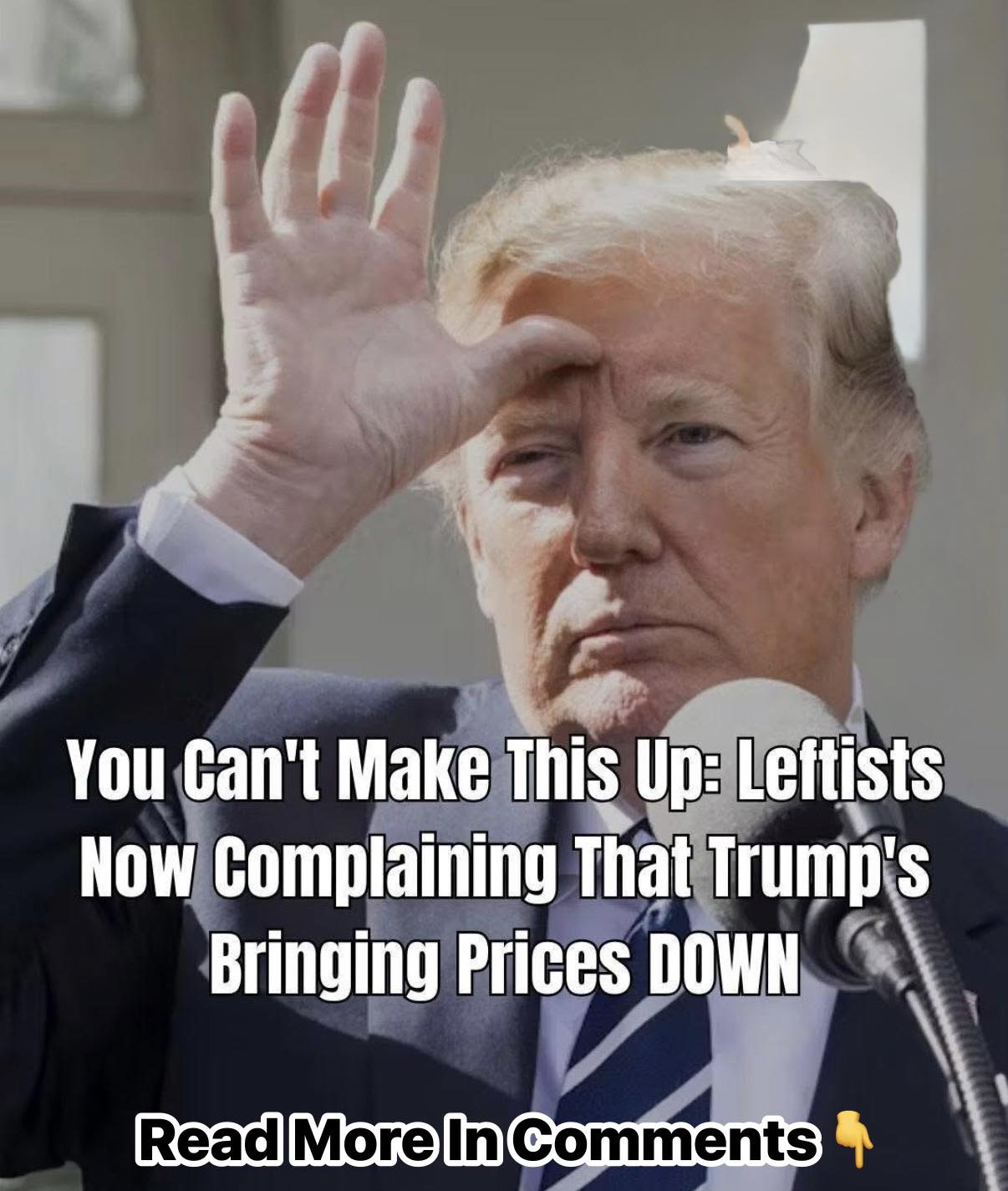 You Can’t Make This Up: Leftists Now Complaining That Trump’s Bringing Prices DOWN