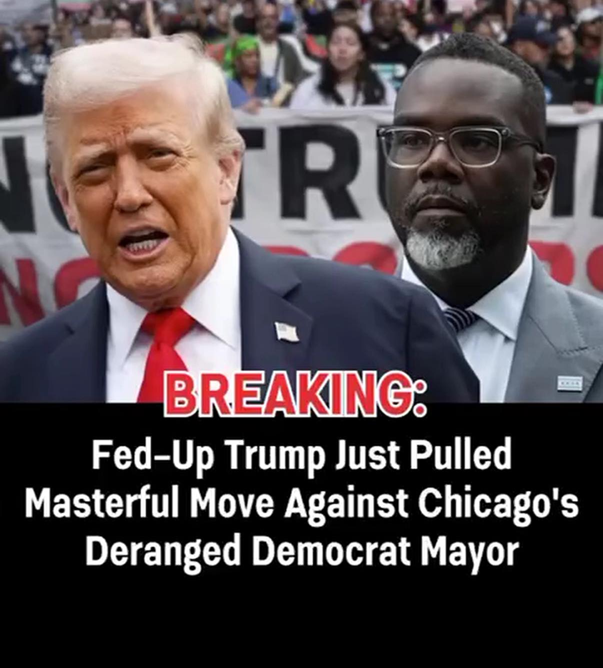 Fed-Up Trump Just Pulled Masterful Move Against Chicago’s Deranged Democrat Mayor