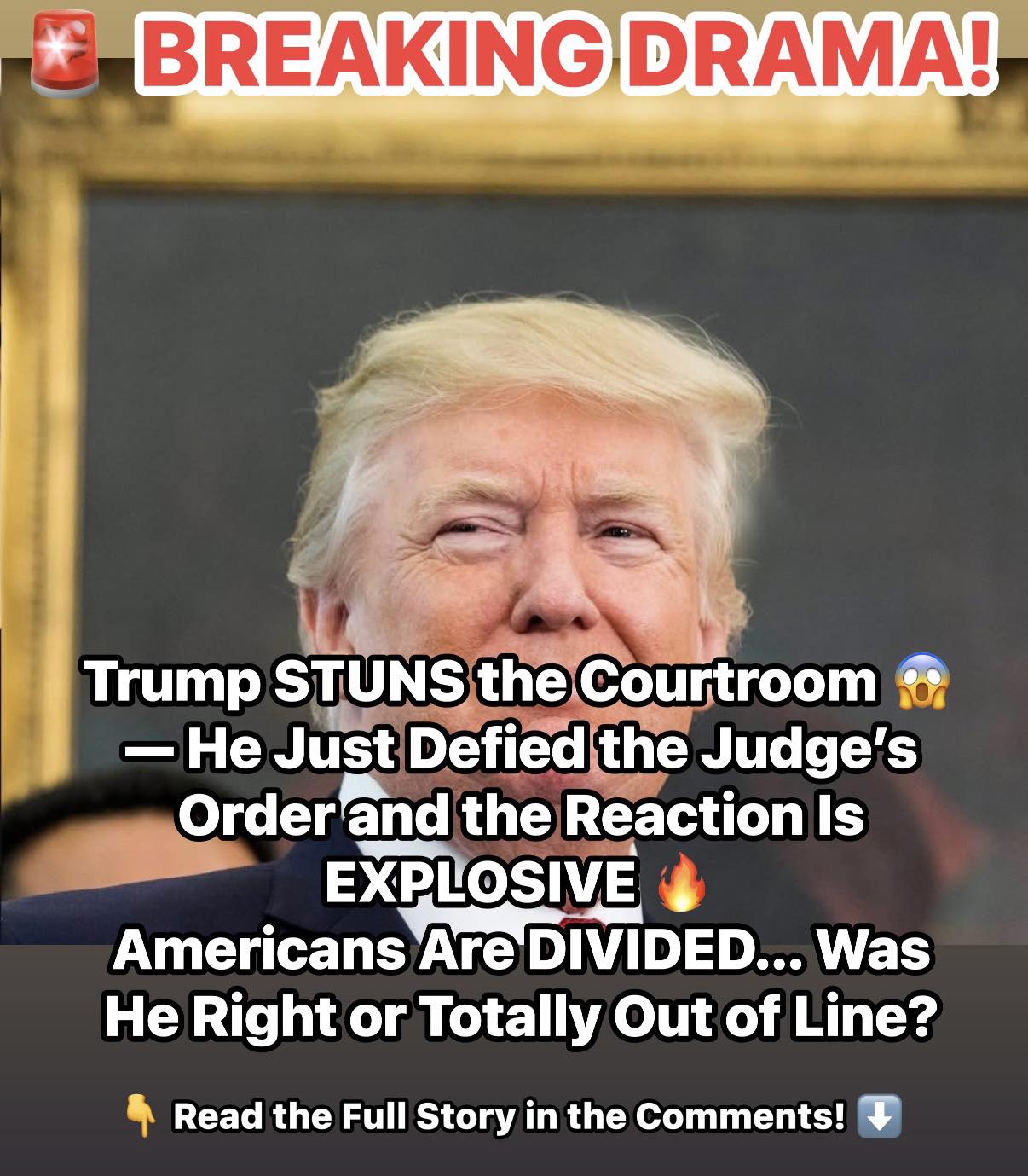 WAS TRUMP RIGHT TO DEFY THE JUDGE’S ORDER? THE EXPLOSIVE DEBATE SHAKING AMERICA