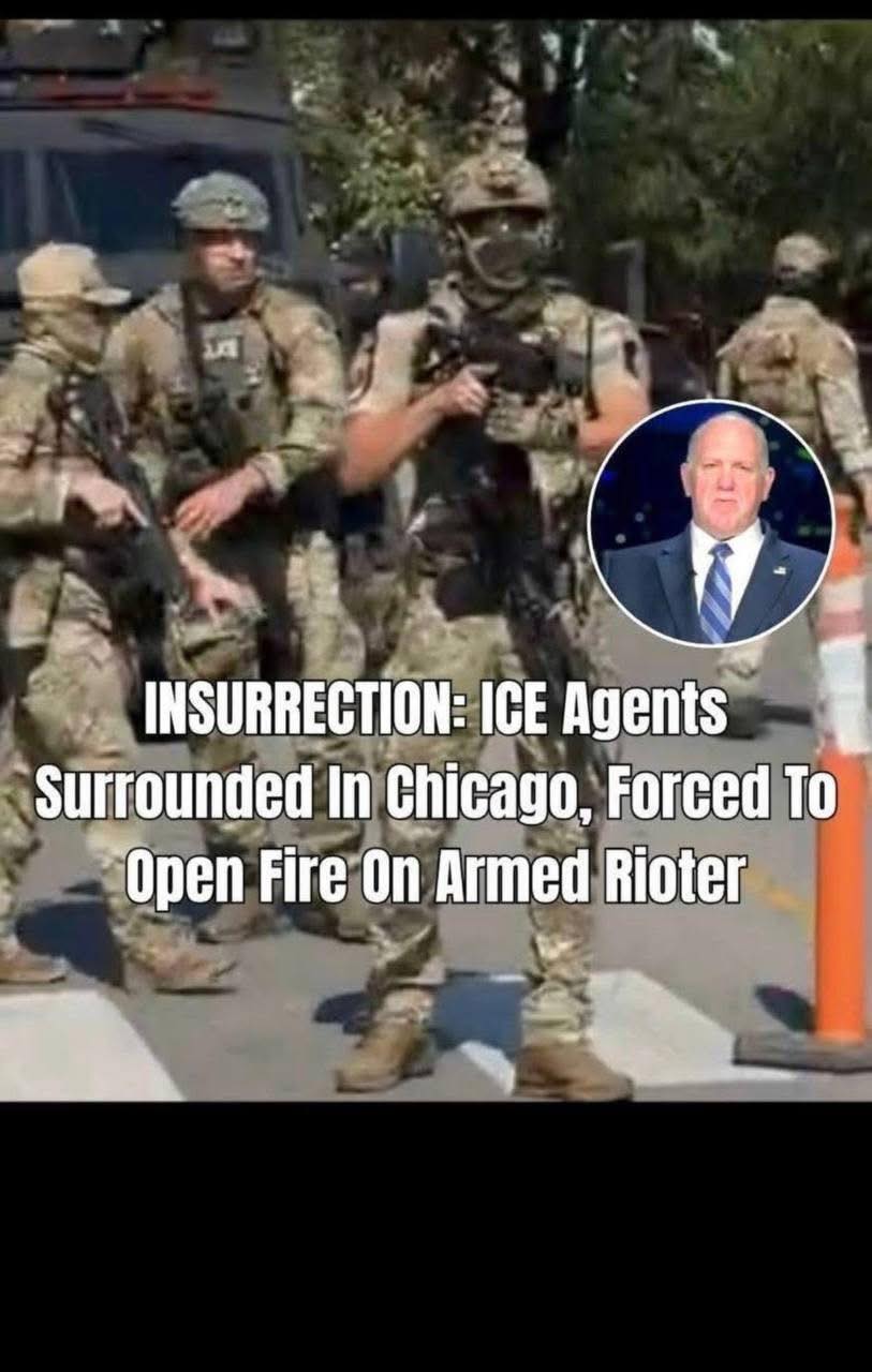 Chicago Police Ordered to Stand Down as Border Patrol Agents Surrounded by Violent Mob