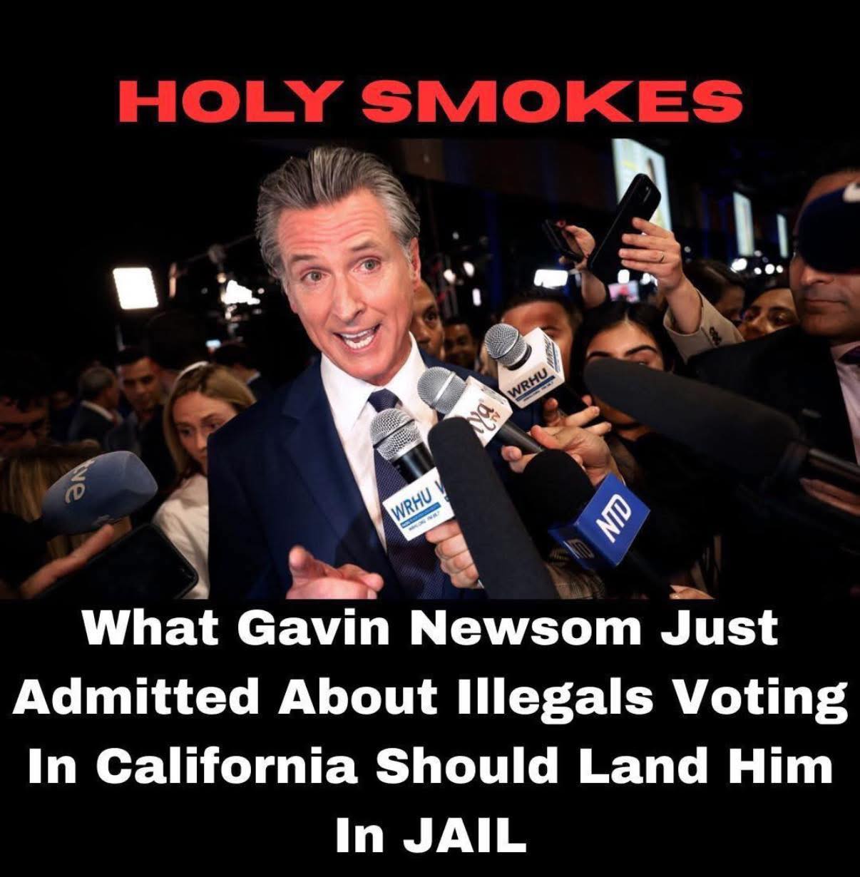 Newsom Says Trump Will Send ICE To Polling Stations In Bizarre Rant