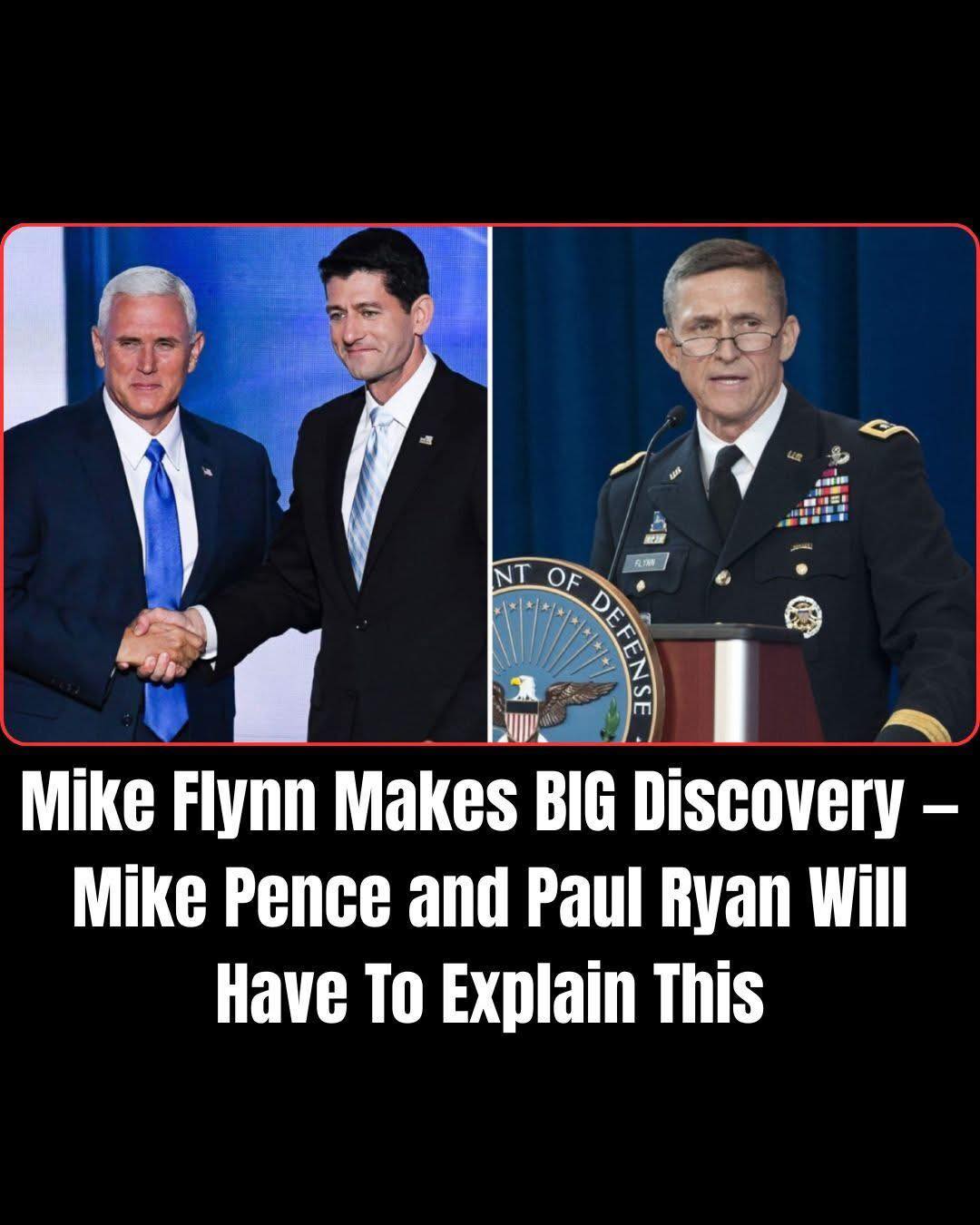 Mike Flynn Claims Pence and Paul Ryan Secretly Worked to Undermine Trump During First Term