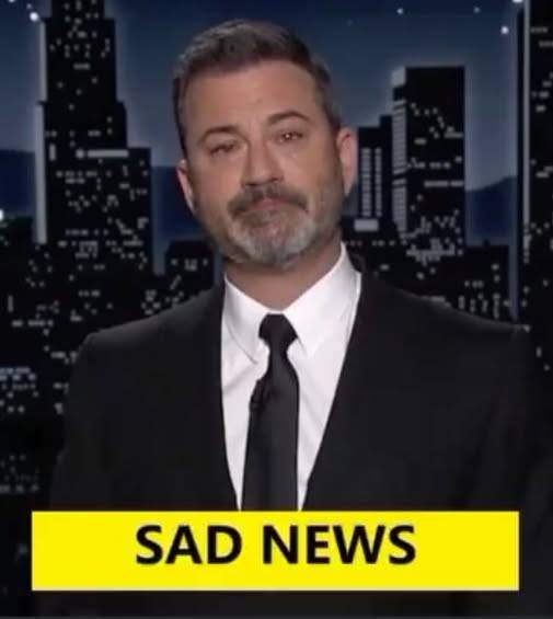 SAD NEWS Just 30 Minutes Ago, Jimmy Kimmel with tears in their eyes made the sad announcement…See more