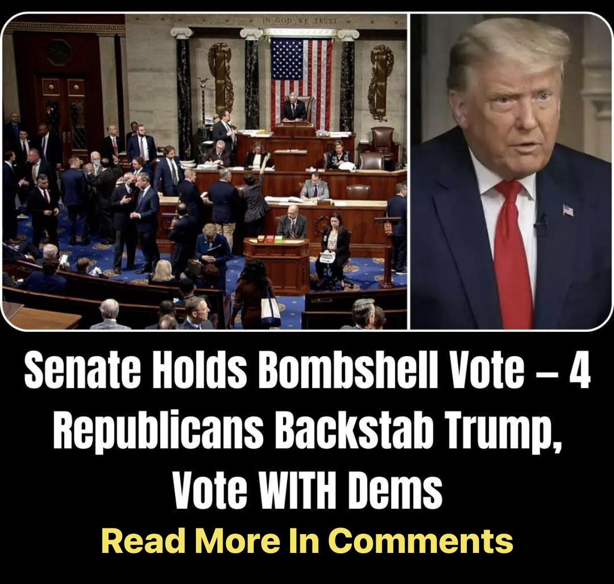 Senate GOP Leaders Succeed In Protecting Trump Tariffs