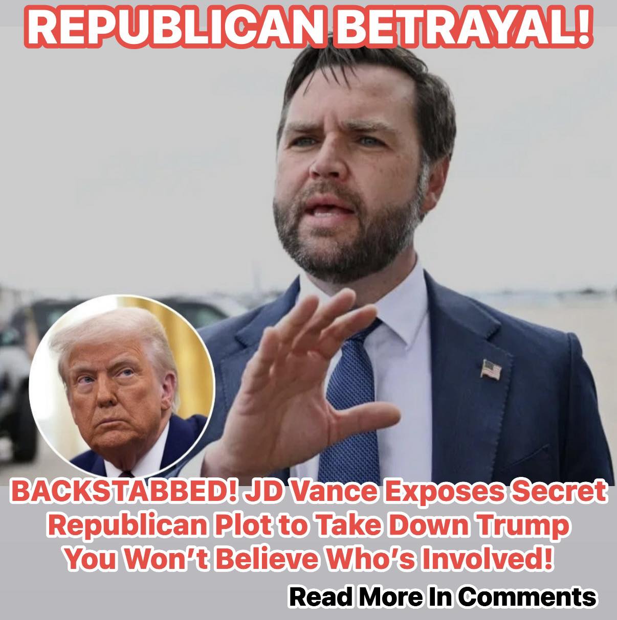 Vance Lashes Out At GOP Senator Who Came Out Against Trump Nominee