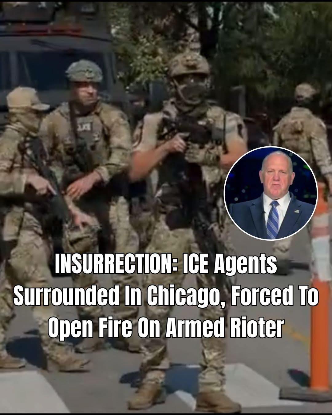 Federal Agents Open Fire After Vehicle Attack Near Chicago ICE Facility