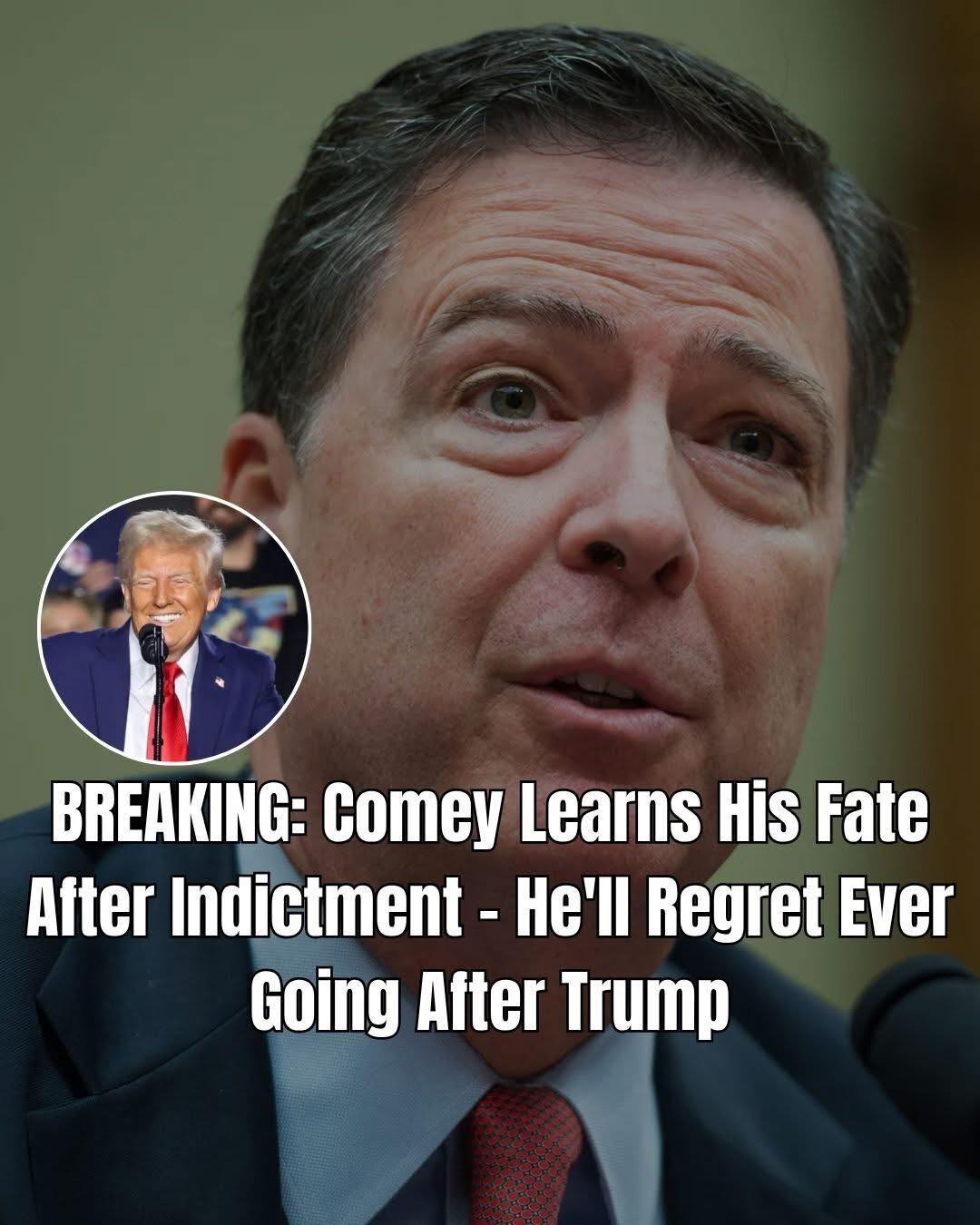 James Comey To Face Federal Arraignment Following Indictment for Allegedly Lying to Congress