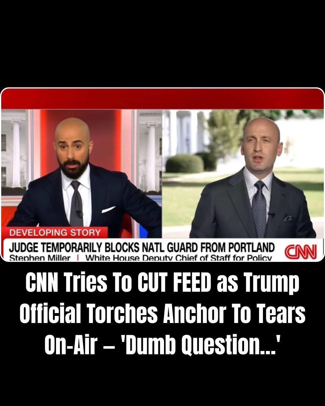 Stephen Miller Clashes With CNN Host Over Immigration Crackdown Questions