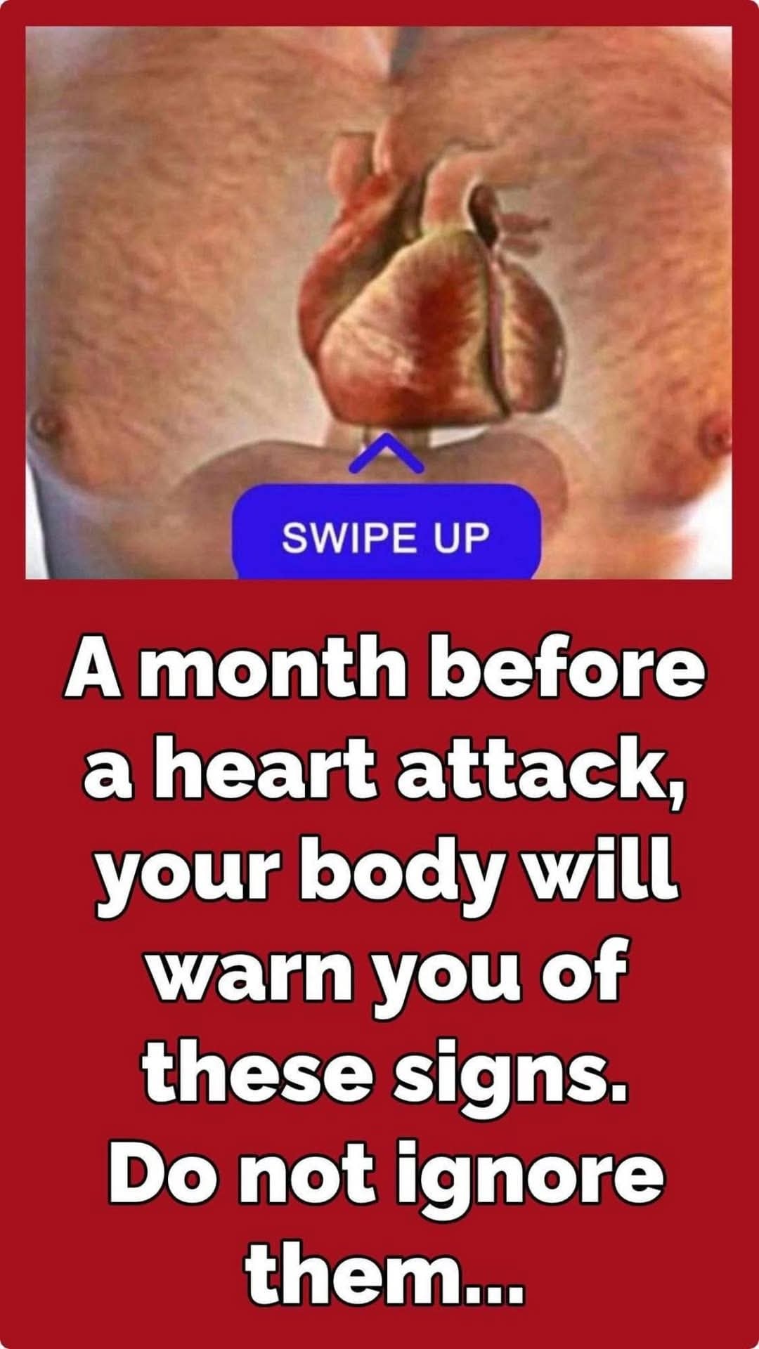 Warning signs of a heart attack?