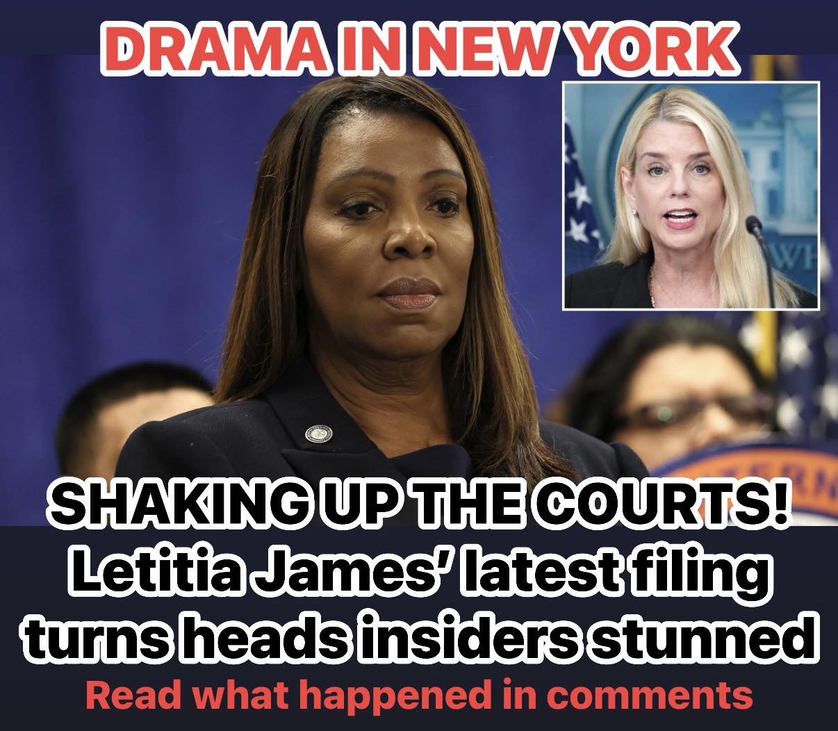 Letitia James Laughingly Claims Trump Admin’s Prosecution Is ‘Vindictive’