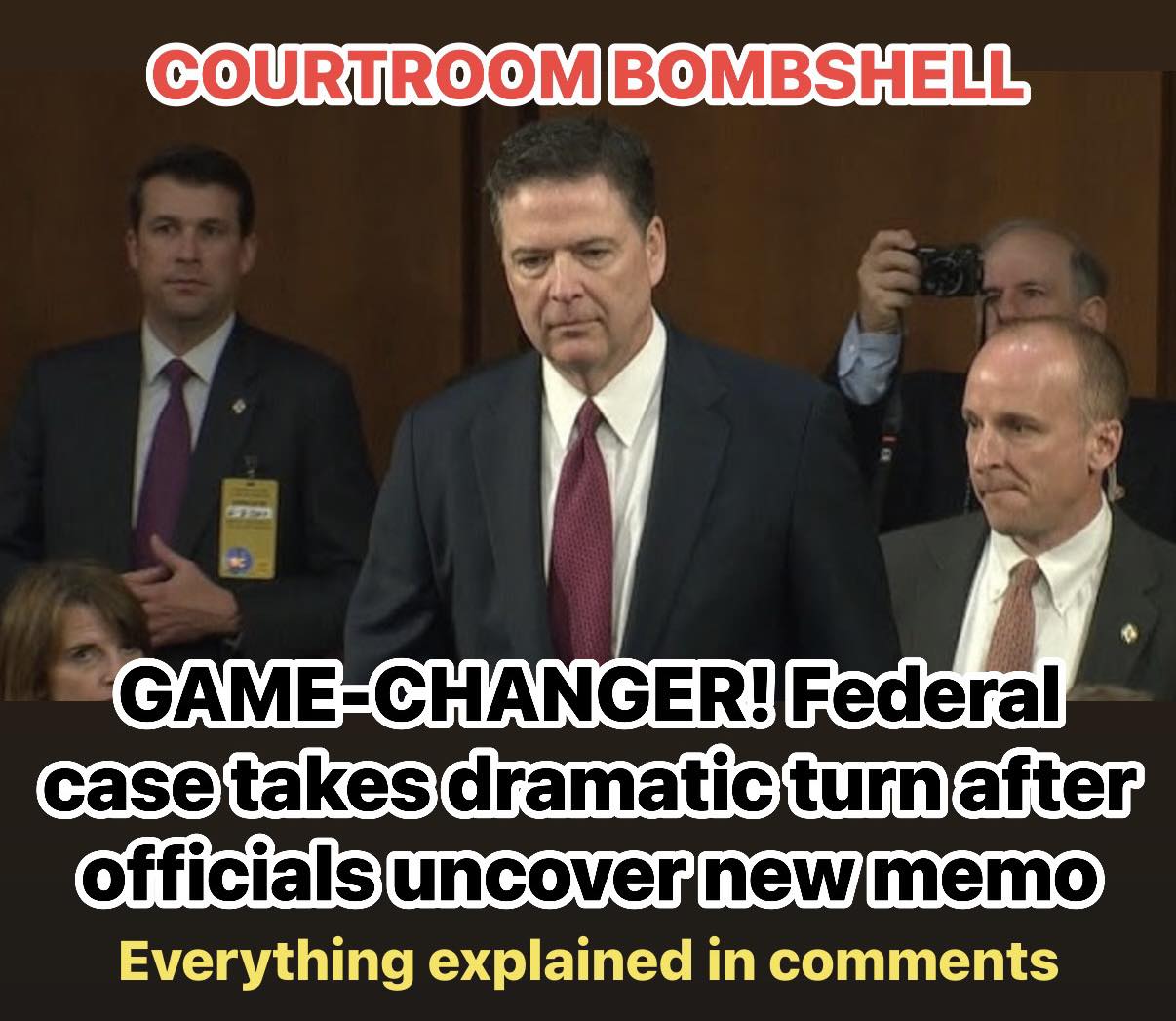 FBI Finds Comey Handwritten Note Referencing ‘HRC Plan’ Before 2016 Election