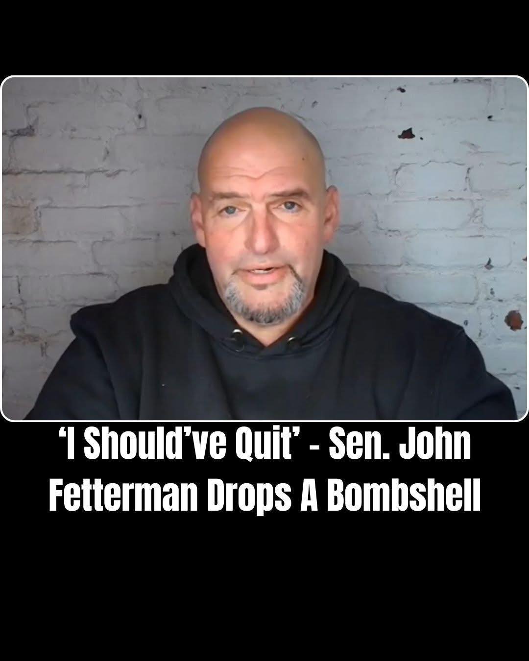 John Fetterman Reflects on His Struggle, His Party, and Whether He Should Have Left the 2022 Race