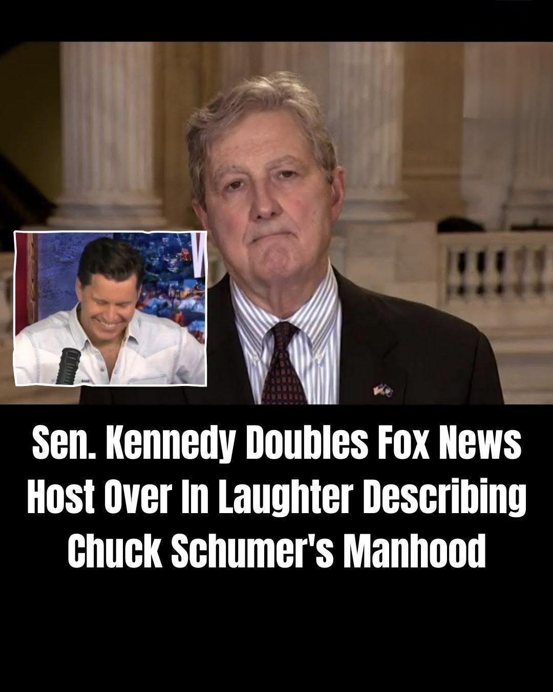 Sen. Kennedy Delivers Sharp-Witted Dig at Schumer While Critiquing Democratic Party Tensions