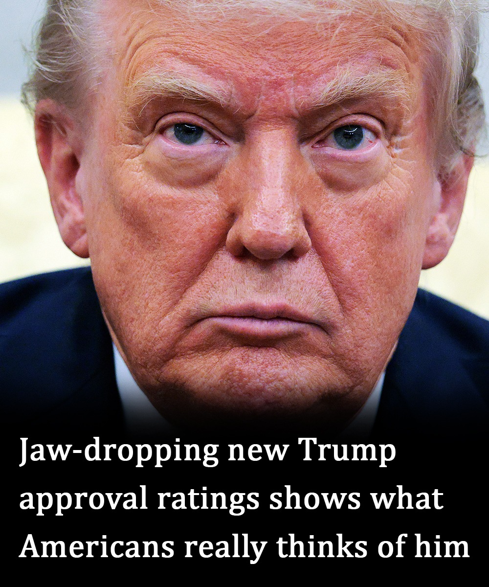 New Trump approval ratings shows what the Us really thinks of him