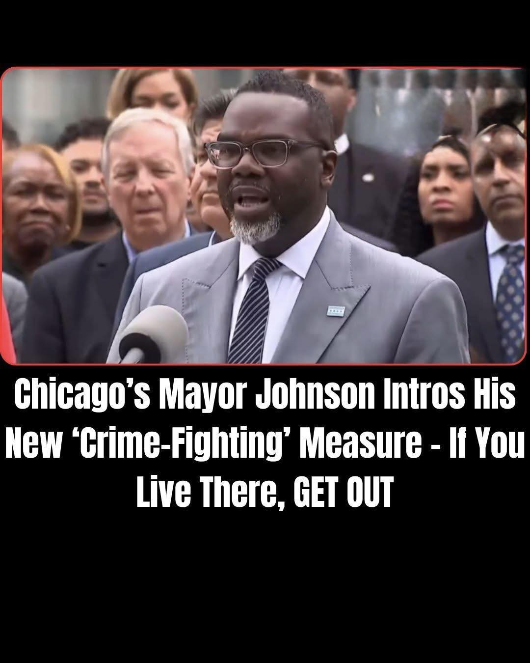 Chicago Mayor Brandon Johnson Reiterates Opposition to Incarceration-Focused Crime Strategy