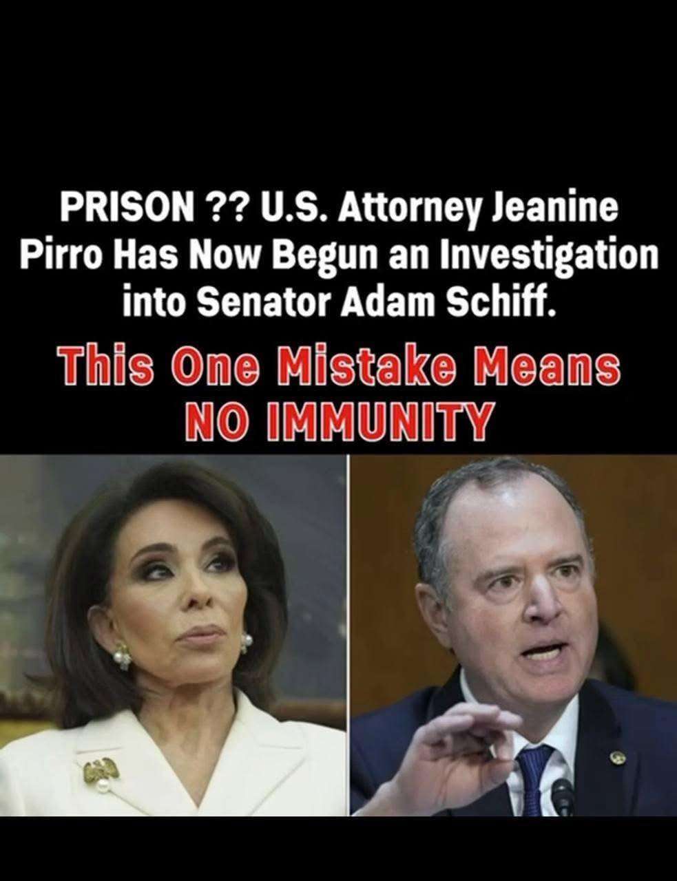 Sen. Adam Schiff Faces Serious Legal Questions After Whistleblower Alleges Improper Handling of Classified Information